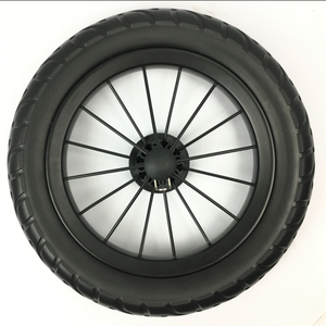 어린이 자전거를위한 V 브레이크가있는 12 인치 밸런스 바이크 EVA 타이어 합금 스포크 림 휠 - Product Image 6