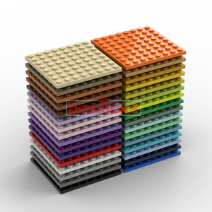 BEBRICKS <span class=keywords><strong>Série</strong></span> de pièces de construction 3033 Plaque 8x8 Blocs de construction Jouet Pièce de base MOC Ensemble de plaques pour garçons et filles Créer - Product Image 3