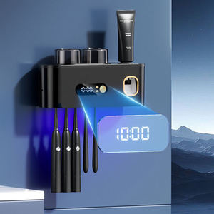 <span class=keywords><strong>Sterilizzatore</strong></span> <span class=keywords><strong>Portatile</strong></span> per Spazzolini da Denti con Tasso di Sanificazione UVC LED del 99,99% Portaspazzolino <span class=keywords><strong>UV</strong></span> in Plastica - Product Image 4