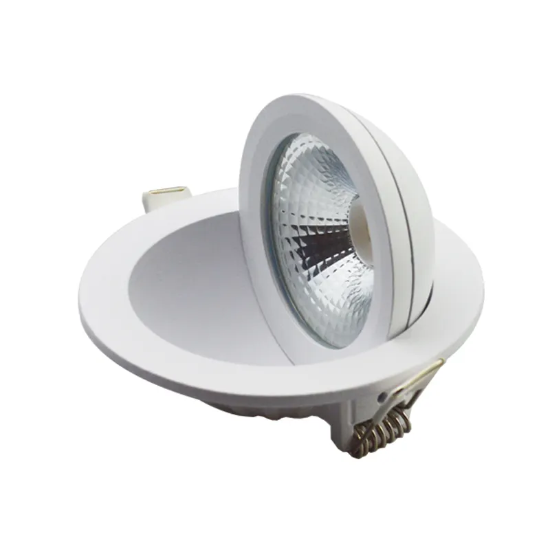 5/7W Mini COB Aluminum Cast Rotatable led recessed lighting Ceiling Spot Adjustable LED Down Light Downlight
