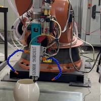 Robot d'impression 3D KUKA à 6 axes pour granulés plastiques FGF, machine automatique de construction de murs