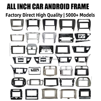 Cadre Android pour autoradio Volkswagen, kits de panneaux de tableau de bord pour moniteur VW, cadre pour lecteur DVD et autoradio de voiture en gros