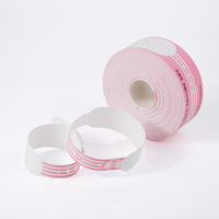 Les bracelets médicaux imperméables antibactériens confortables et doux ont utilisé le patient d'hôpital pour les imprimantes thermiques directes de Zebra TSC