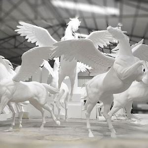 Bras de robot industriel à 6 axes avec table rotative à 7 axes pour sculpture 3D, routeur CNC pour moules en bois, mousse et EPS - Product Image 6