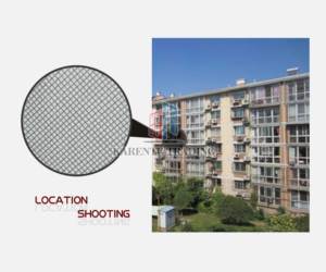 Malla <span class=keywords><strong>Mosquitera</strong></span> Impermeable de Fibra de Vidrio con Revestimiento de PVC <span class=keywords><strong>para</strong></span> Ventanas y Puertas, con 5 Años de Duración - Product Image 4