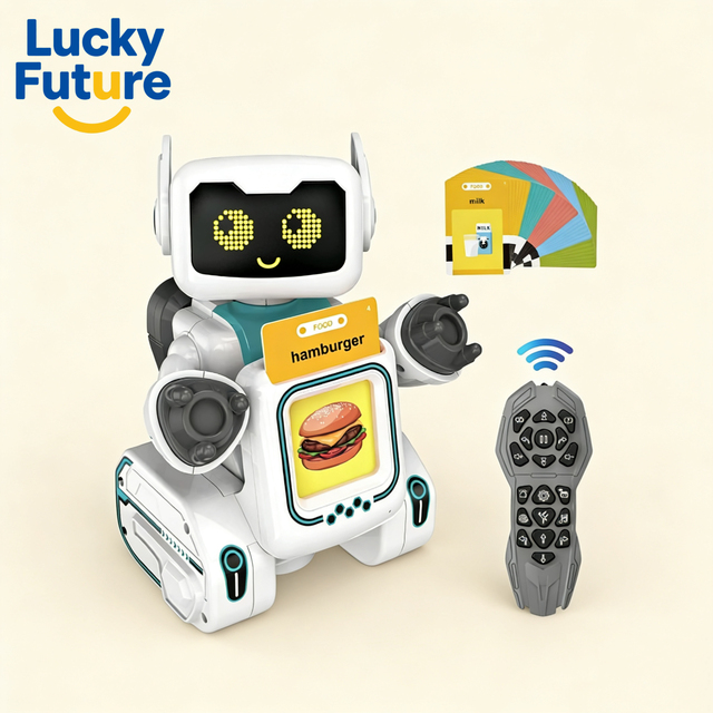 Smart AI Humanoid Robot Educational Toy for Kids 5-7 Years Programmable Interactive LED Light Sound Walk Sing Talk Features