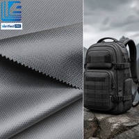 Tissu Oxford Jacquard Imperméable en Gros avec Revêtement Film PU Noir 100% Polyester – Fabricant Direct d'Usine, Faible MOQ