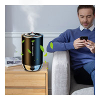 Diffuseur de parfum intelligent pour voiture et hôtel Start Stop Diffuseur d'huiles essentielles sans eau en alliage de type C de 50ml avec 1 an de garantie