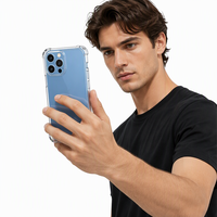 Étui de téléphone portable transparent en TPU, antichoc, étanche, pour Pura 70 P60 P60 Pro Honor Play 5T Youth