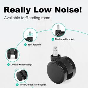 KEDE Hochwertiges PU-Drehstuhl zubehör Universal Office Chair Lenkräder Werks preis Ersatzteil - Product Image 5