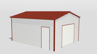 Bâtiment de garage préfabriqué en acier, kit de carport métallique modulaire, abri de voiture portable pour stationnement résidentiel