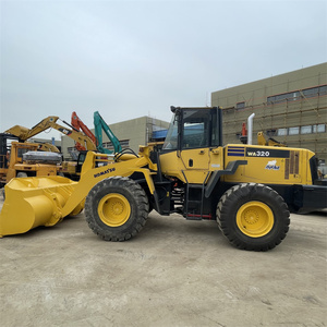 <b>Used</b> Komatsu WA320 Wheel Loader Original Japan Construction <b>Machinery</b> Good Condition Front Loader - Product Image 1