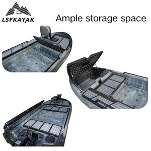 Kayak LSF Nuevo de HDPE Eléctrico Grande de 4.2M X 1.7M con la Mejor Vista y Asientos Cómodos para 4 Personas - Product Image 5
