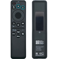 Télécommande vocale intelligente solaire BN59-01480A avec raccourcis d'application et chargement USB-C, compatible avec les téléviseurs intelligents Samsung Neo QLED 8K 2023-2025