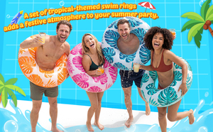 <span class=keywords><strong>Flotador</strong></span> Inflable <span class=keywords><strong>Intex</strong></span> Sprinkle <span class=keywords><strong>Donut</strong></span> de Vinilo, Talla Única - Product Image 4