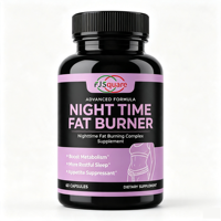 Capsules brûle-graisses nocturnes en gros pour femmes - Stimulant naturel du métabolisme, coupe-faim et aide au sommeil