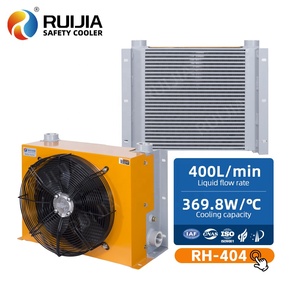 <span class=keywords><strong>Radiateur</strong></span> <span class=keywords><strong>d</strong></span>'extrudeuse plastique, refroidisseur <span class=keywords><strong>d</strong></span>'huile hydraulique, échangeur de chaleur pour réducteur de vitesse pour engins de construction avec ventilateur 12V/24V - Product Image 1