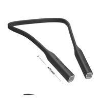 Lumière de lecture de cou de LED portable rechargeable mains libres Flexible Soft Silicone Book Neck