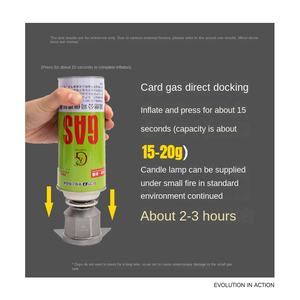 <span class=keywords><strong>Gaz</strong></span> de <span class=keywords><strong>camping</strong></span> ultra-longue endurance avec ampoule LED alimentée par batterie tente de camp en plein air atmosphère <span class=keywords><strong>lampe</strong></span> bougie à vapeur - Product Image 4