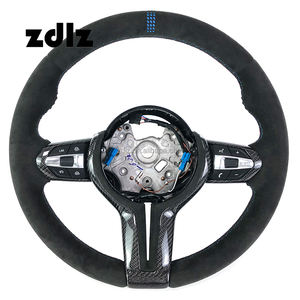 MP V2 Volant en cuir suédé en fibre de carbone pour <span class=keywords><strong>BMW</strong></span> M5 M6 F10 F12 F13 F06 F30 F80 <span class=keywords><strong>M</strong></span> <span class=keywords><strong>Sport</strong></span> (<span class=keywords><strong>bleu</strong></span>) - Product Image 1