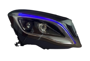Conjunto de Faros Delanteros Mejorados para Mercedes-Benz GLA 2015-2019 — Con Luces Diurnas LED y Señales de Giro - Product Image 3