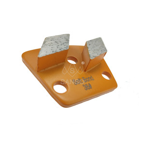 <span class=keywords><strong>3x</strong></span> M 6 trous, segments à double pointe, meules diamantées pour le ponçage de sols en béton - Product Image 5