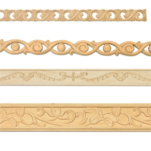 Rắn Gỗ Mouldings Hiện Đại Trang Trí Trần Góc Bằng Gỗ Khung Dây Cho Khách Sạn Phật Kiến Trúc Gỗ Khắc - Product Image 6