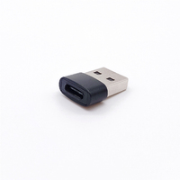 Adaptor USB-C USB dari Aluminium Alloy Baru dengan Proteksi Sirkuit Pendek untuk MacBook Laptop Ponsel iPhone 15 Female