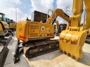 Livraison mondiale, excavatrice d'occasion SANY SY75C, 7 tonnes, excavatrice hydraulique sur chenilles d'occasion, SY60C SY95C, haute qualité - Product Image 2