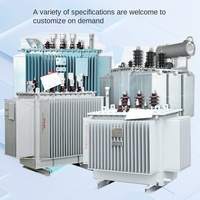Transformateur de puissance immergé dans l'huile S11 avec entrée triphasée haute tension 60Hz 250/315/400/630KVA 10KV et sortie 69KV