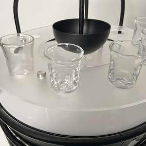 Type Light LED Birdcage Cup <b>Rack</b> With Colorful Lights For <b>Bar</b> KTV Beverage Serving - Product Image 3