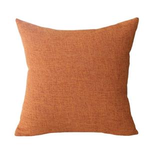<span class=keywords><strong>Coussin</strong></span> en coton et lin uni, doux, pour le bureau, le canapé, le lit, personnalisable, rembourrage en coton PP, design feuilles de plantes - Product Image 5