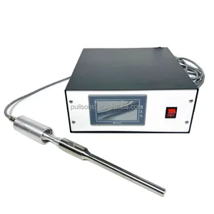 Lab Continuous Flow Industrial Ultrasonic Homogenizer Food Cell Disruptor Processor Small Volume Reactor 20khz