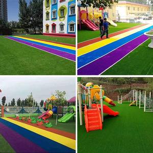 <span class=keywords><strong>Césped</strong></span> <span class=keywords><strong>Artificial</strong></span> <span class=keywords><strong>de</strong></span> Plástico Verde para Jardín <span class=keywords><strong>de</strong></span> Infancia, Obras <span class=keywords><strong>de</strong></span> Construcción y Uso en Exteriores - Product Image 5