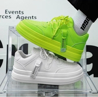 Chaussures décontractées pour hommes été automne hiver, chaussures plateforme confortables, chaussures de marche à semelle épaisse pour hommes