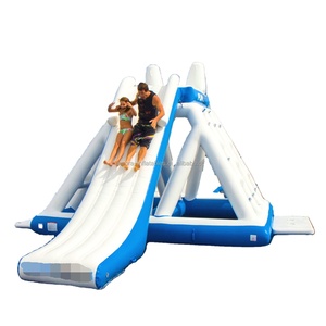 Bateau à bascule gonflable amusant pour parc aquatique, jeux aquatiques d'été, jeux aquatiques flottants pour lac et mer - Product Image 5