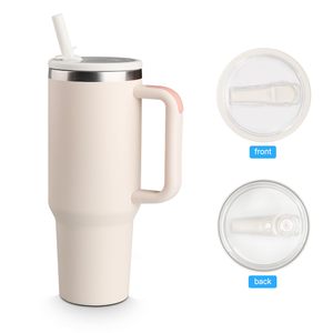 Couverture de remplacement pour gobelet Stanley anti-fuite de 40 oz avec couvercle à paille rabattable, accessoire de vaisselle pour tasse Stanley - Product Image 4