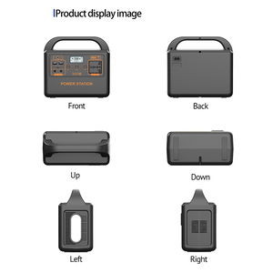 Station d'alimentation portable 192Wh 300W tout-en-un à onde sinusoïdale modifiée LiFePO4 pour réfrigérateur domestique, télévision, situations d'urgence et camping - Product Image 1