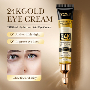 <span class=keywords><strong>Crema</strong></span> Contorno <span class=keywords><strong>de</strong></span> Ojos OEM/ODM con Ácido Hialurónico Orgánico y Colágeno, Reafirmante, Antienvejecimiento, Vitamina C, Hidratante y Nutritiva para Ojos Oscuros - Product Image 2