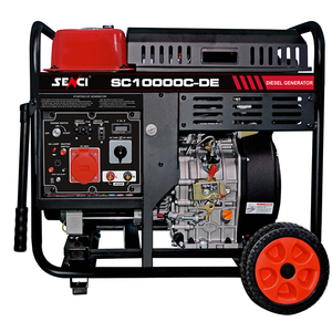Generador de iones de litio para electricidad de fábrica, 7kw, 7kva, 50Hz, conjunto generador diésel - Product Image 3