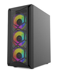 LY Meilleure Vente Prix Mesh Ordinateur Gaming Desktop OEM ATX Verre Trempé Côté RGB Gaming <span class=keywords><strong>PC</strong></span> Case <span class=keywords><strong>Pc</strong></span> Tower Cabinet case for <span class=keywords><strong>Gamer</strong></span> - Product Image 1