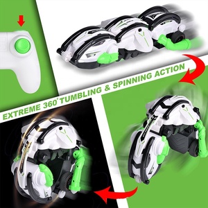 AiJH Coche de Control Remoto 2.4G, Coche de Acrobacias con Giro de 360 Grados, Deformación y Volteo - Product Image 4
