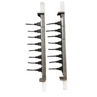 Moule d'injection personnalisé pour fiche d'alimentation plate à 2 broches, norme GB, en plastique, pour boîtier de fiche de câble