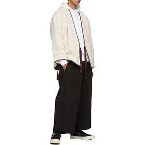 Latest Fashion Design High Quality Custom White <strong>Kimono</strong> <strong>Jacket</strong> for <strong>Men</strong> - Product Image 5