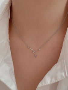 Merryshine, розовое золото, цирконий, 925 из стерлингового серебра, подвеска в форме капель, цепочка, стильная цепочка с лунным камнем, бриллиант - Product Image 6