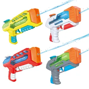 4 팩 물 장난감 어린이 작은 물 권총 소년 물 스프레이 총 200ML 용량 야외 해변 수영장 재미