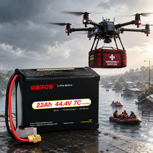 New Arrival Emergency Response Drone Battery 44.4V 22000mah Lipo Battery Cell 12S 7C Lithium Ion Pack Drone - Product Image 3