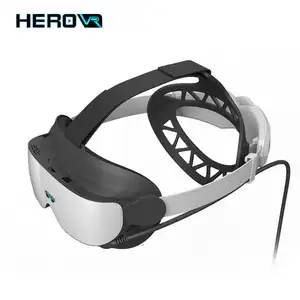 HEROVR 미니 130G 와이파이 제어 홀로그램 6Dof 헤드셋 4K 가상 현실 메타 버스 VR 3D 안경