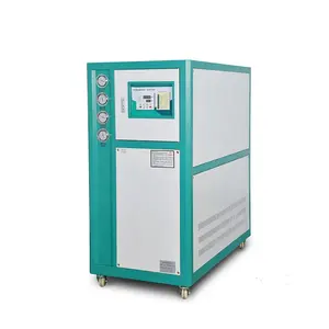 Pengqiang ZiLi PQ-ZL08W 8HP Cooling Capacity 24KW 125L Water Tank Straight Tube Water Cooled Industrial Water Chiller