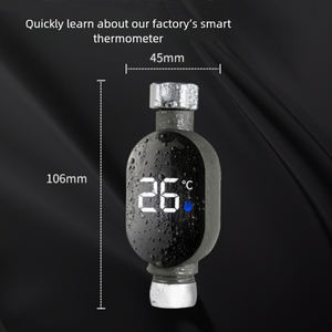 Водонепроницаемый термостат для ванны, душ, светодиодный термометр, диапазон температур: 0-99 °C - Product Image 2